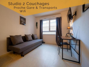 Appartement tout équipe wifi à 6 min St Charles